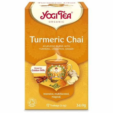 Picture of Yogi Turmeric Chai Tea - 17 Teabags